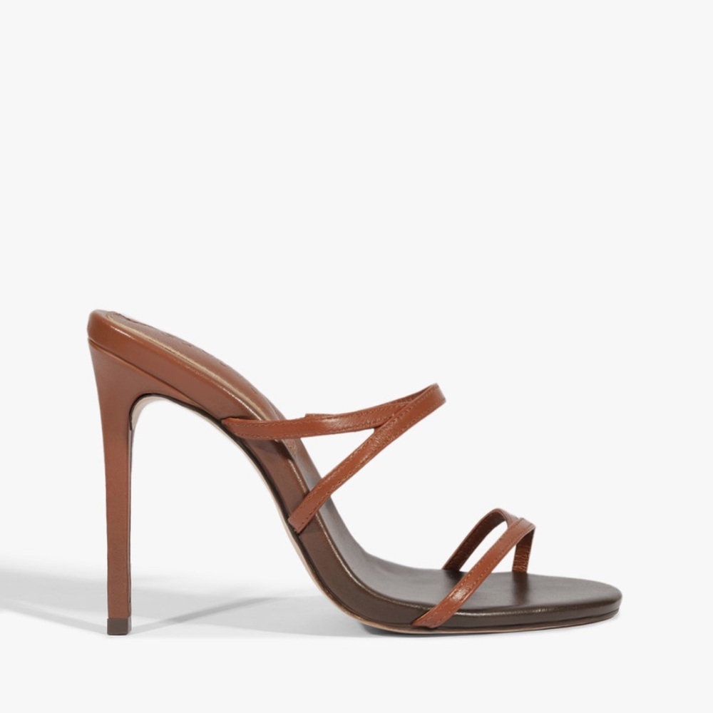 🌀NEW SCHUTZ Diana Leather Heels - Size 8.5 | Sauvage